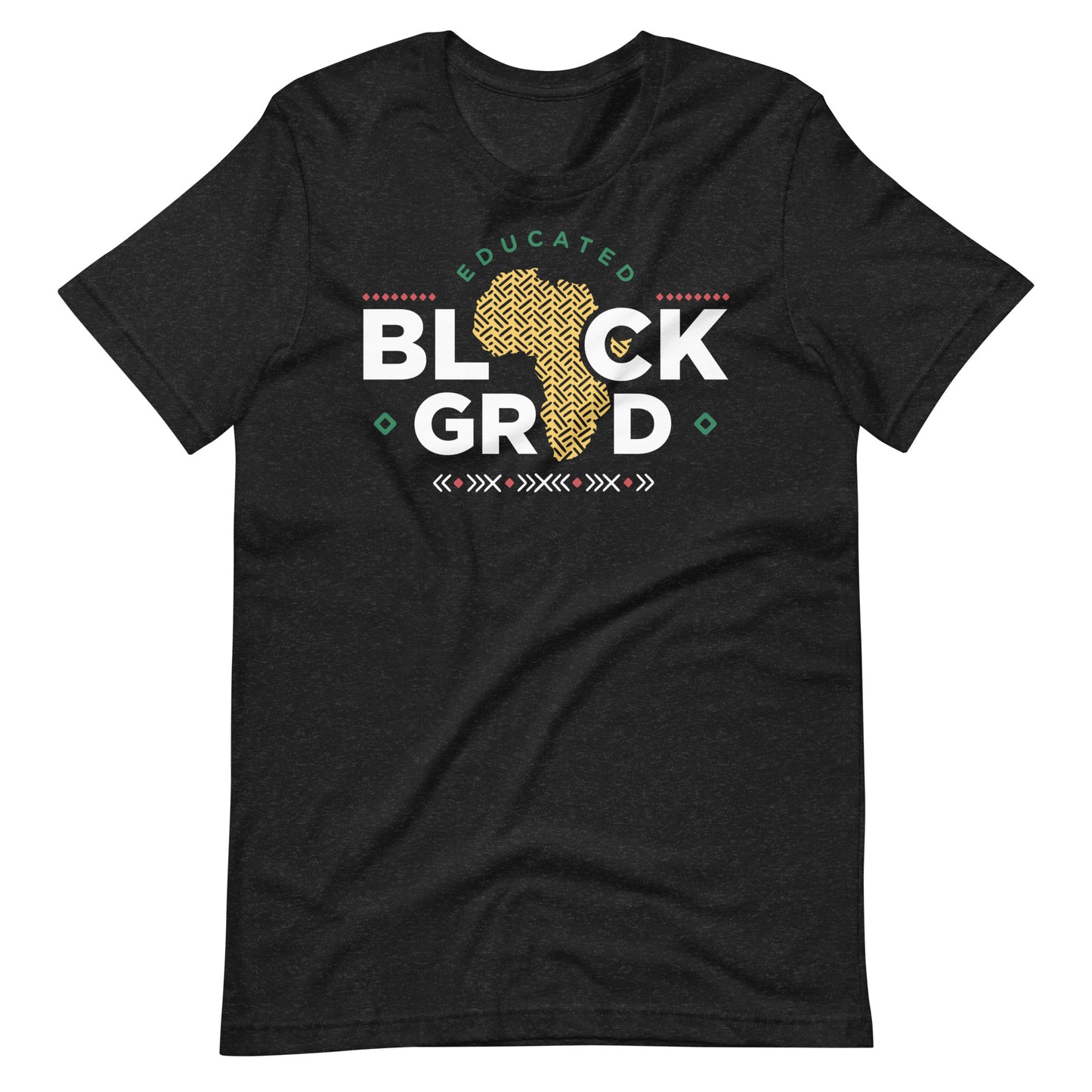 Educated Black Grad Tee