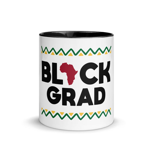 Black Grad Mug